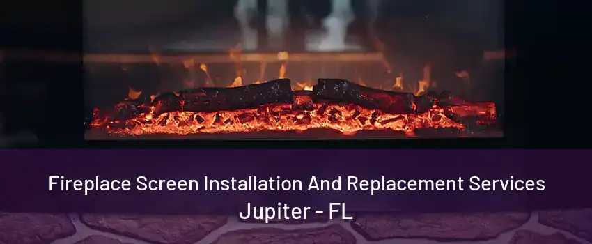 Fireplace Screen Installation And Replacement Services Jupiter - FL