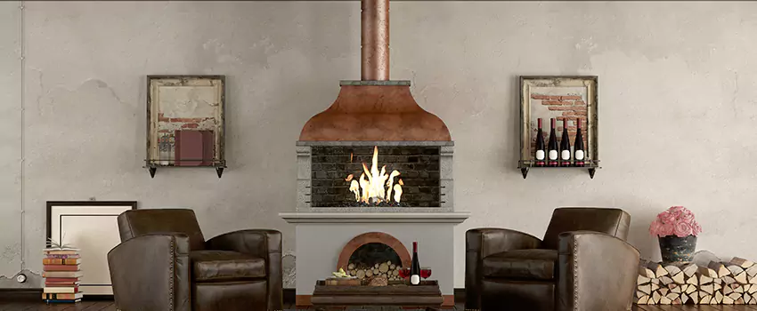 Thelin Hearth Products Providence Pellet Insert Fireplace Installation in Jupiter, FL